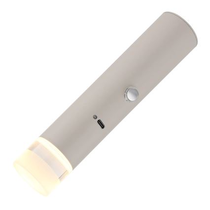 Globo - Ρυθμιζόμενο LED επαναφορτιζόμενο φωτιστικό αφής 2 σε 1 LED/2W/230/5V