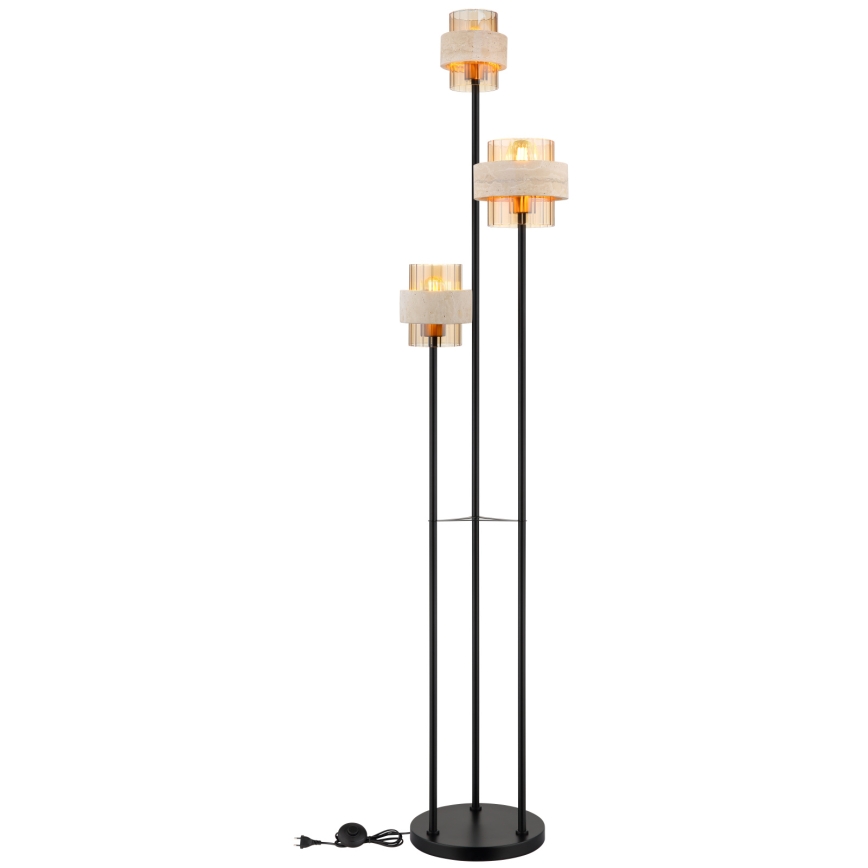 Globo - Επιδαπέδιο φωτιστικό 3xE27/40W/230V