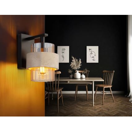Globo - Επιτοίχιο φωτιστικό 1xE27/40W/230V