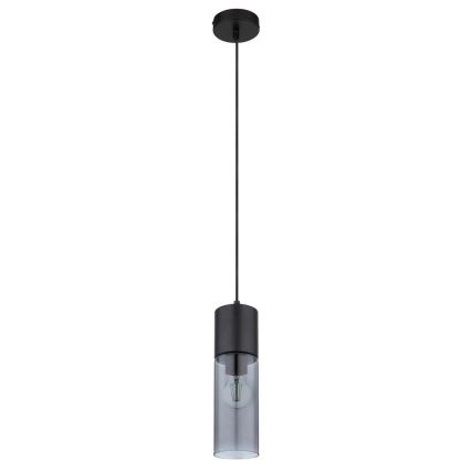 Globo - Κρεμαστό φωτιστικό οροφής 1xE27/25W/230V διάμετρος 10,5 cm μαύρο