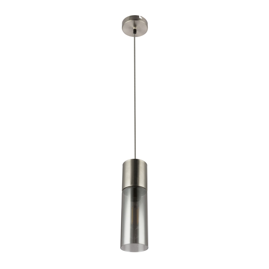Globo - Κρεμαστό φωτιστικό οροφής 1xE27/25W/230V διάμετρος 10,5 cm ματ χρώμιο