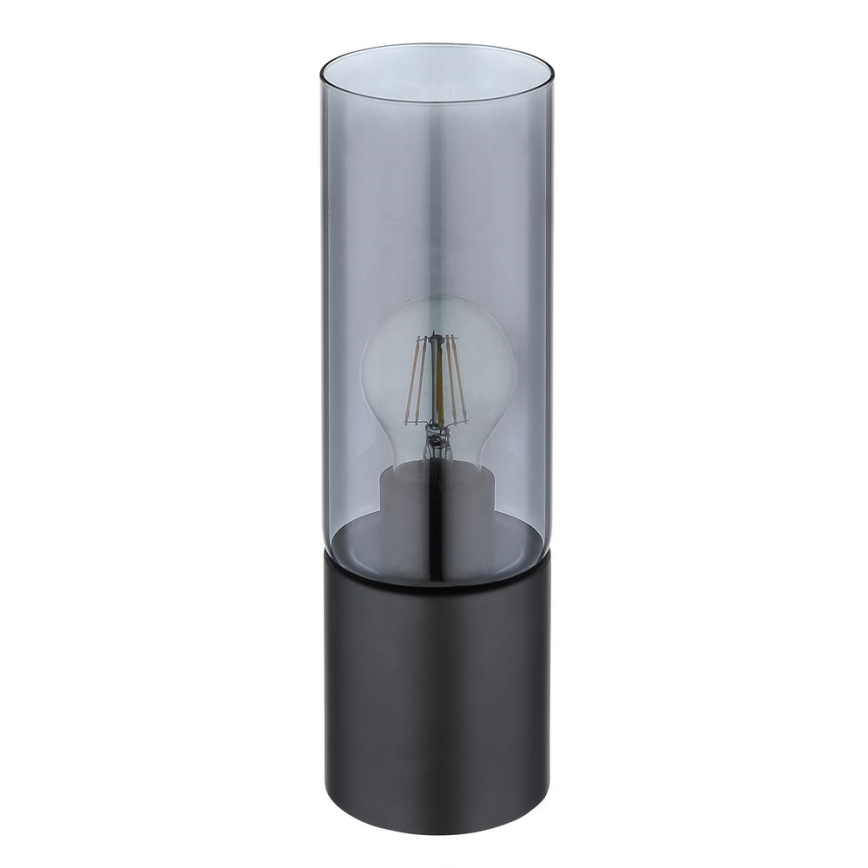Globo - Επιτραπέζιο φωτιστικό αφής 1xE27/25W/230V διάμ. 9 εκ. μαύρο