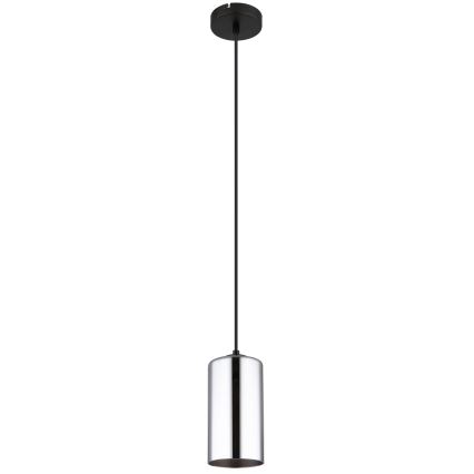 Globo - Κρεμαστό φωτιστικό οροφής 1xE27/25W/230V διάμετρος 11 cm μαύρο