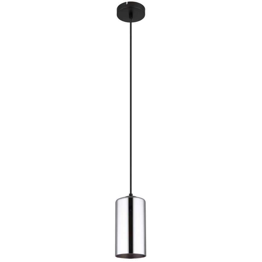 Globo - Κρεμαστό φωτιστικό οροφής 1xE27/25W/230V διάμετρος 11 cm μαύρο