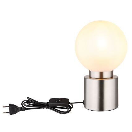 Globo - Eπιτραπέζιο φωτιστικό 1xE14/25W/230V γυαλιστερό χρώμιο