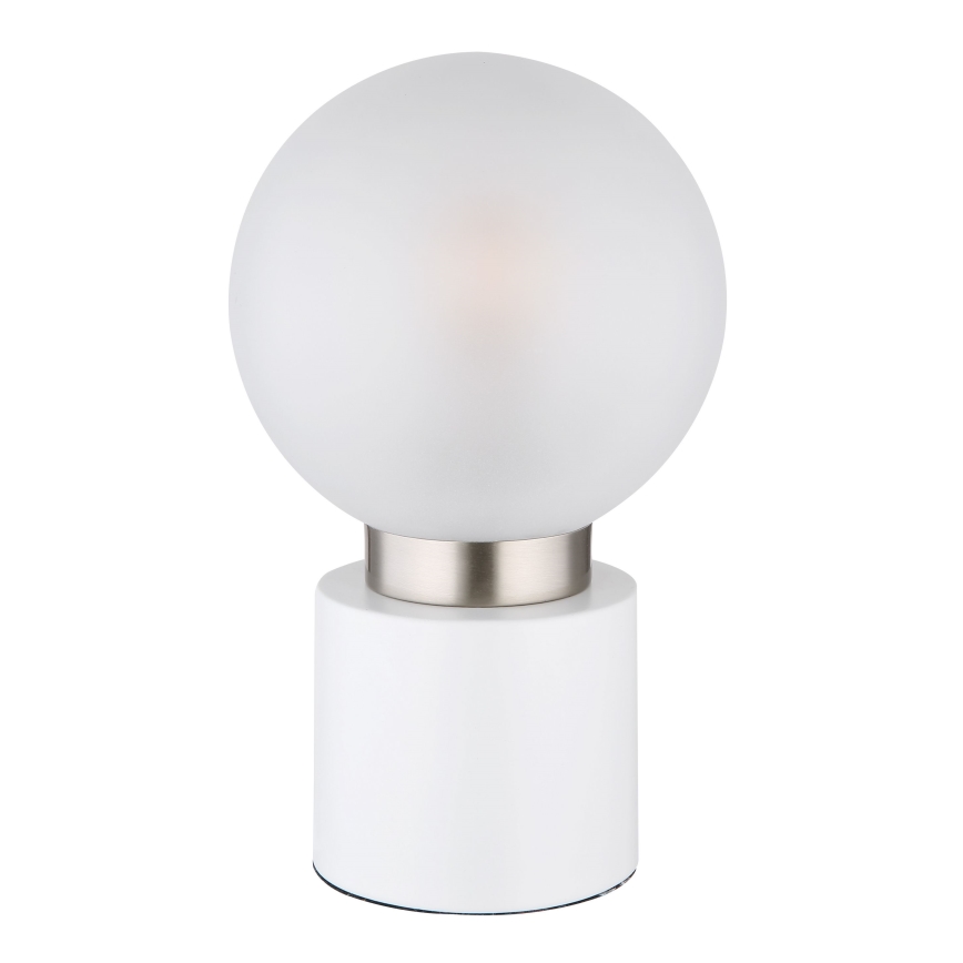 Globo - Eπιτραπέζια λάμπα 1xE14/25W/230V λευκό