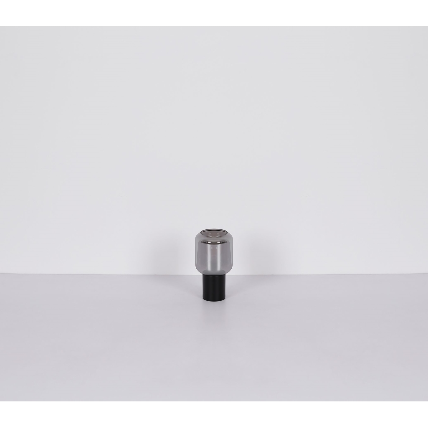 Globo - Eπιτραπέζια λάμπα 1xE27/40W/230V μαύρο
