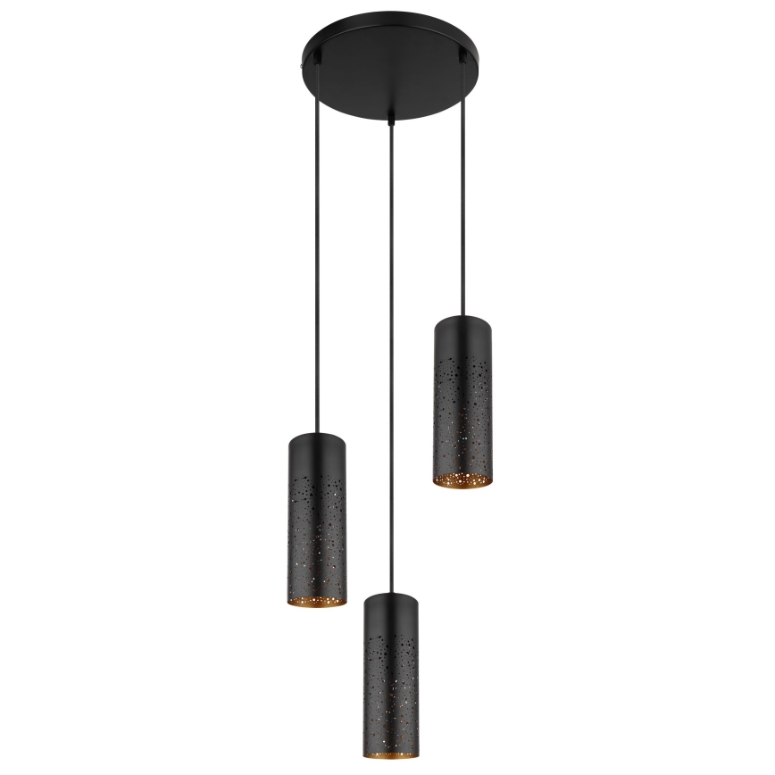 Globo - Πολύφωτο με συρματόσχοινο 3xE27/40W/230V