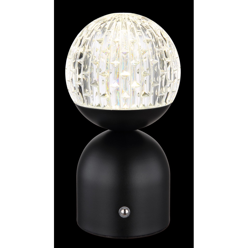 Globo - Επιτραπέζια λάμπα αφής dimming LED LED/2W/5V 2700/4000/6500K 1800 mAh μαύρο