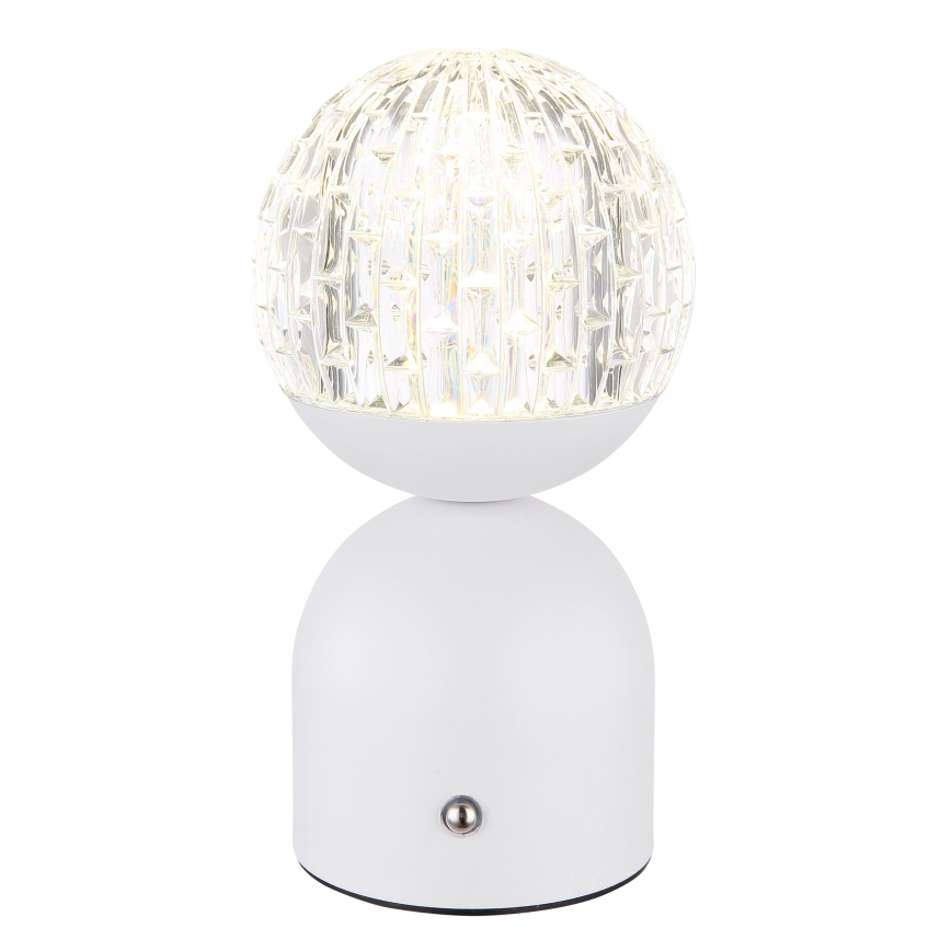 Globo - Επιτραπέζια λάμπα αφής dimming LED LED/2W/5V 2700/4000/65000K 1800 mAh λευκό