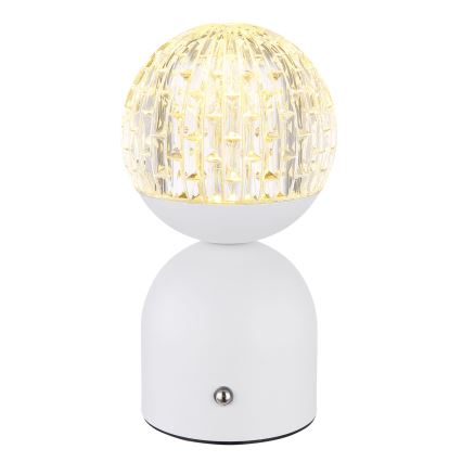 Globo - Επιτραπέζια λάμπα αφής dimming LED LED/2W/5V 2700/4000/65000K 1800 mAh λευκό