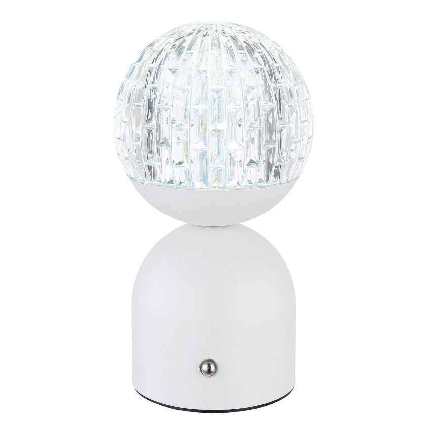 Globo - Επιτραπέζια λάμπα αφής dimming LED LED/2W/5V 2700/4000/65000K 1800 mAh λευκό
