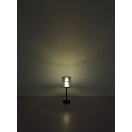 Globo - LED Dimmable επαναφορτιζόμενο επιτραπέζιο φωτιστικό αφής LED/2,5W/3,7V 2700/4000/6500K 1800 mAh μαύρο