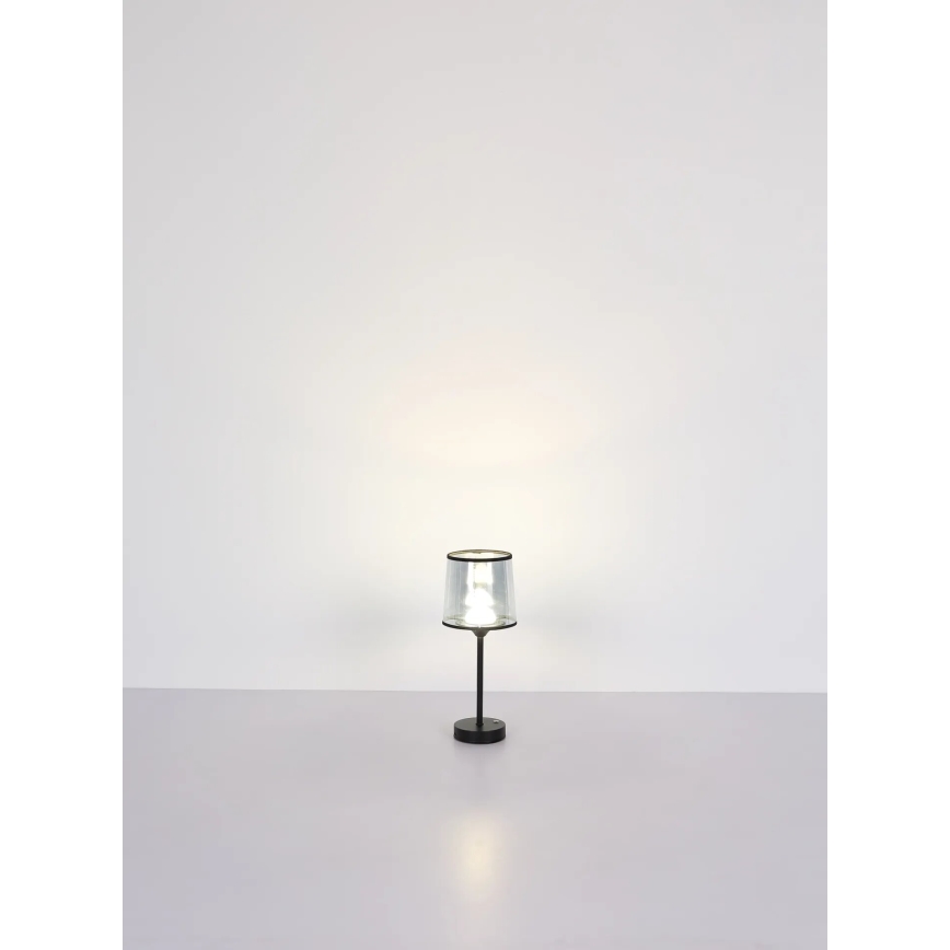 Globo - LED Dimmable επαναφορτιζόμενο επιτραπέζιο φωτιστικό αφής LED/2,5W/3,7V 2700/4000/6500K 1800 mAh μαύρο
