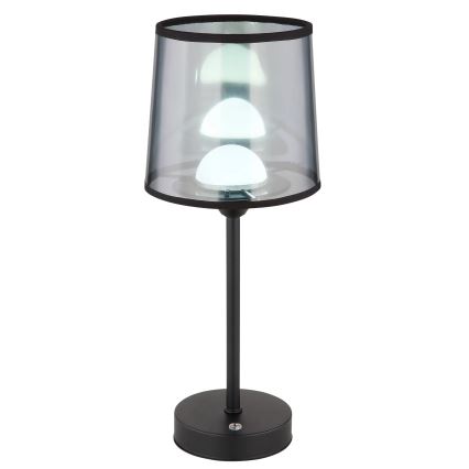 Globo - LED Dimmable επαναφορτιζόμενο επιτραπέζιο φωτιστικό αφής LED/2,5W/3,7V 2700/4000/6500K 1800 mAh μαύρο