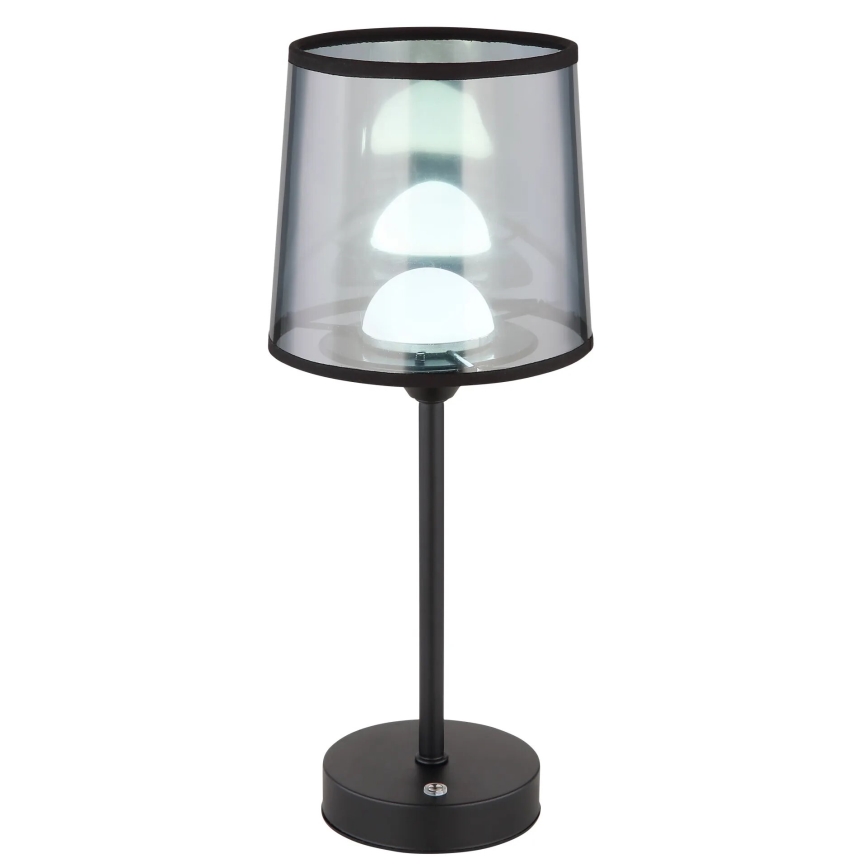 Globo - LED Dimmable επαναφορτιζόμενο επιτραπέζιο φωτιστικό αφής LED/2,5W/3,7V 2700/4000/6500K 1800 mAh μαύρο