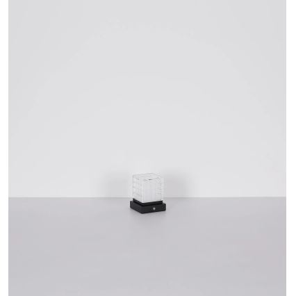 Globo - Επιτραπέζια λάμπα αφής dimming LED LED/2,5W/3,7V 2700K/4000K/6500K 1800 mAh USB μαύρο