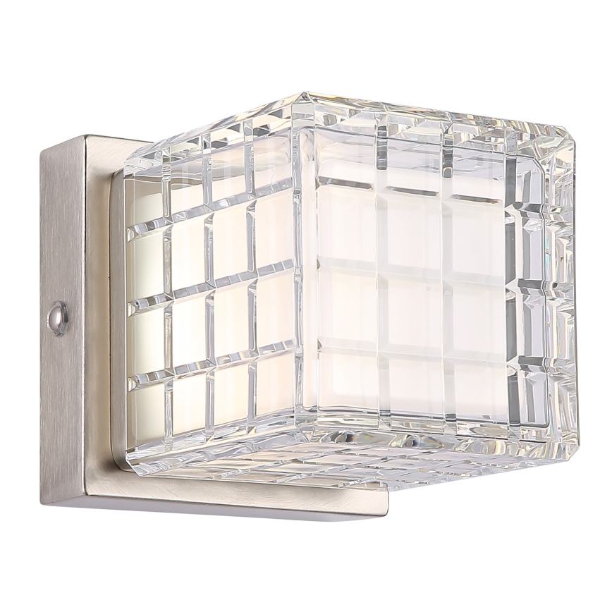 Globo - Επιτραπέζιο LED φωτιστικό αφής με ρύθμιση φωτεινότητας LED/2,5W/3,7V 2700K/4000K/6500K 1800 mAh USB ματ χρώμιο