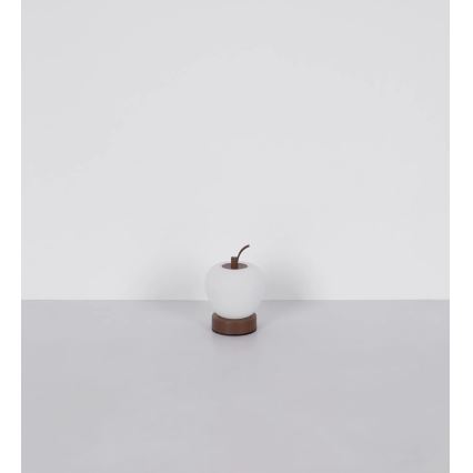 Globo - Επιτραπέζιο LED φωτιστικό με αφής και ρύθμιση φωτεινότητας LED/2W/3,7V 2700K/4000K/6500K 1200 mAh USB καφέ