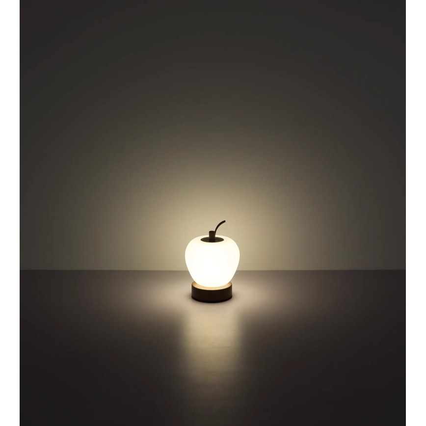 Globo - Επιτραπέζια λάμπα αφής dimming LED LED/2W/3,7V 2700K/4000K/6500K 1200 mAh USB καφέ