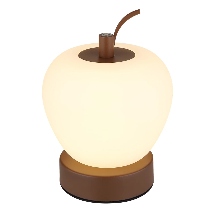 Globo - Επιτραπέζια λάμπα αφής dimming LED LED/2W/3,7V 2700K/4000K/6500K 1200 mAh USB καφέ