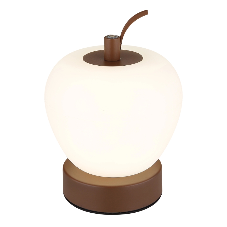 Globo - Επιτραπέζια λάμπα αφής dimming LED LED/2W/3,7V 2700K/4000K/6500K 1200 mAh USB καφέ