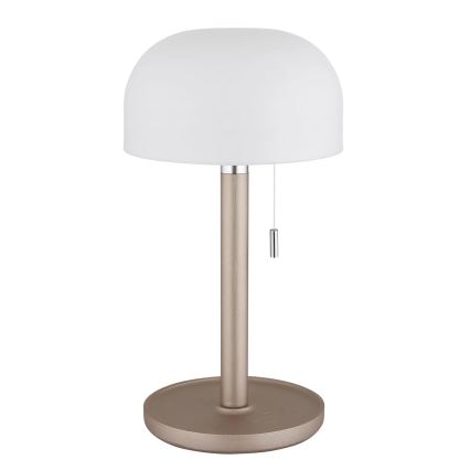 Globo - Φωτιστικό γραφείου LED επαναφορτιζόμενο LED/1,5W/3,7V 3000/4200/6000K 1800mAh καφέ