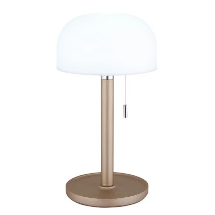 Globo - Φωτιστικό γραφείου LED επαναφορτιζόμενο LED/1,5W/3,7V 3000/4200/6000K 1800mAh καφέ
