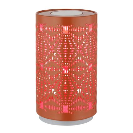 Globo - LED RGB Αφής επαναφορτιζόμενο Επιτραπέζιο φωτιστικό LED/1W/5V 500 mAh χαλκός