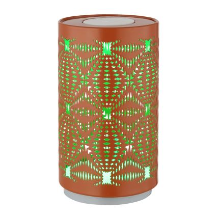 Globo - LED RGB Αφής επαναφορτιζόμενο Επιτραπέζιο φωτιστικό LED/1W/5V 500 mAh χαλκός