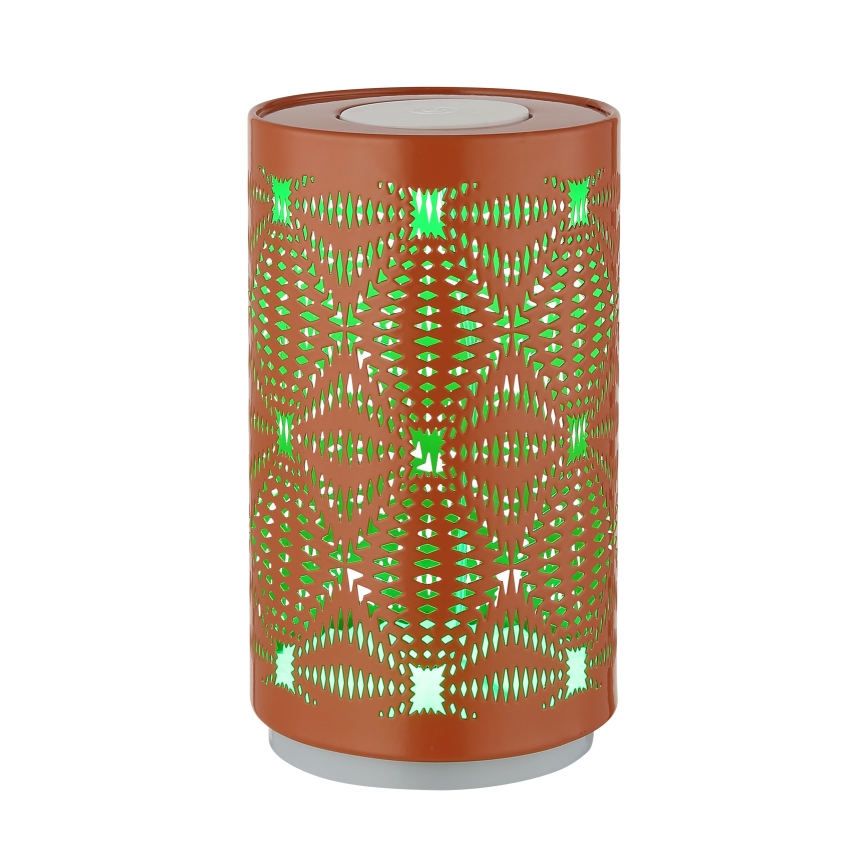 Globo - LED RGB Αφής επαναφορτιζόμενο Επιτραπέζιο φωτιστικό LED/1W/5V 500 mAh χαλκός