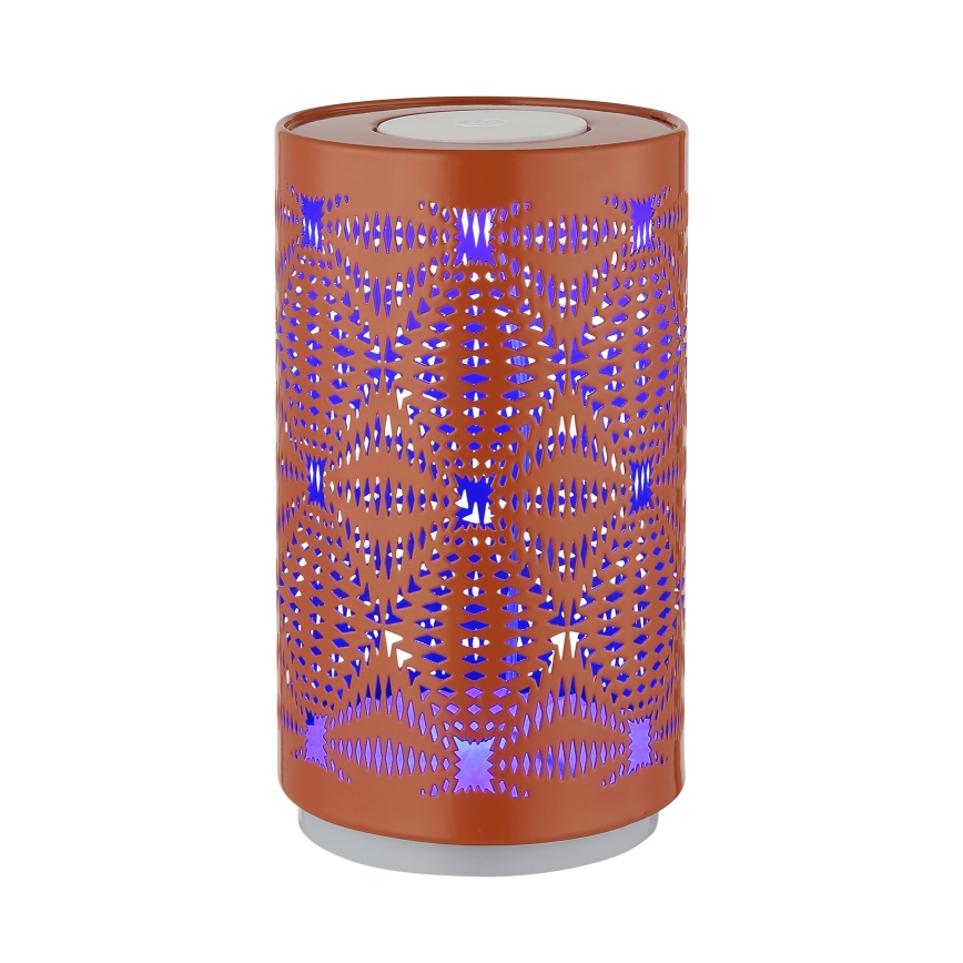 Globo - LED RGB Αφής επαναφορτιζόμενο Επιτραπέζιο φωτιστικό LED/1W/5V 500 mAh χαλκός