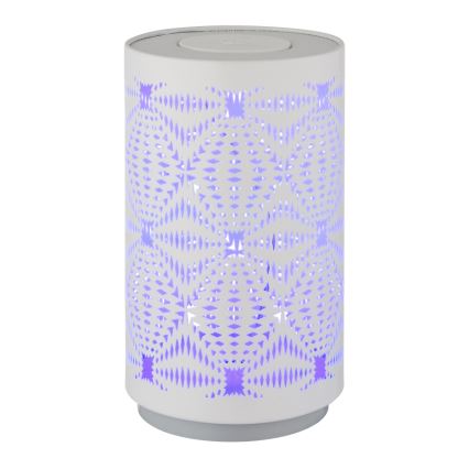 Globo - LED RGB Αφής επαναφορτιζόμενο Επιτραπέζιο φωτιστικό LED/1W/5V 500 mAh λευκό