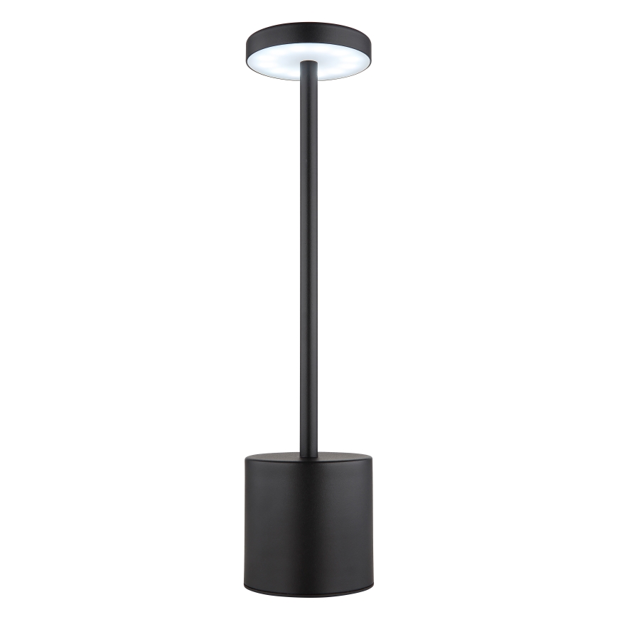 Globo - Επιτραπέζια λάμπα αφής dimming LED LED/1,2W/3,7V 2000K/3500K/7000K 1200 mAh USB μαύρο