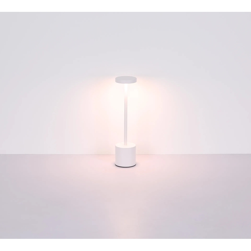Globo - Επιτραπέζια λάμπα αφής dimming LED LED/1,2W/3,7V 2000K/3500K/7000K 1200 mAh USB λευκό