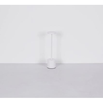 Globo - Επιτραπέζια λάμπα αφής dimming LED LED/1,2W/3,7V 2000K/3500K/7000K 1200 mAh USB λευκό