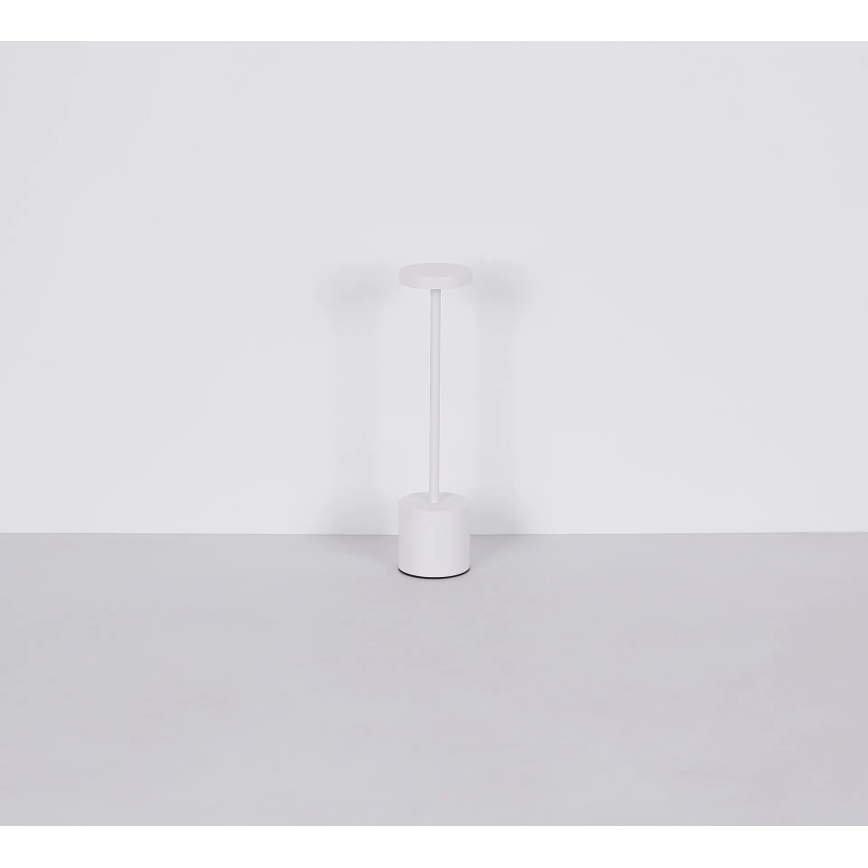 Globo - Επιτραπέζια λάμπα αφής dimming LED LED/1,2W/3,7V 2000K/3500K/7000K 1200 mAh USB λευκό
