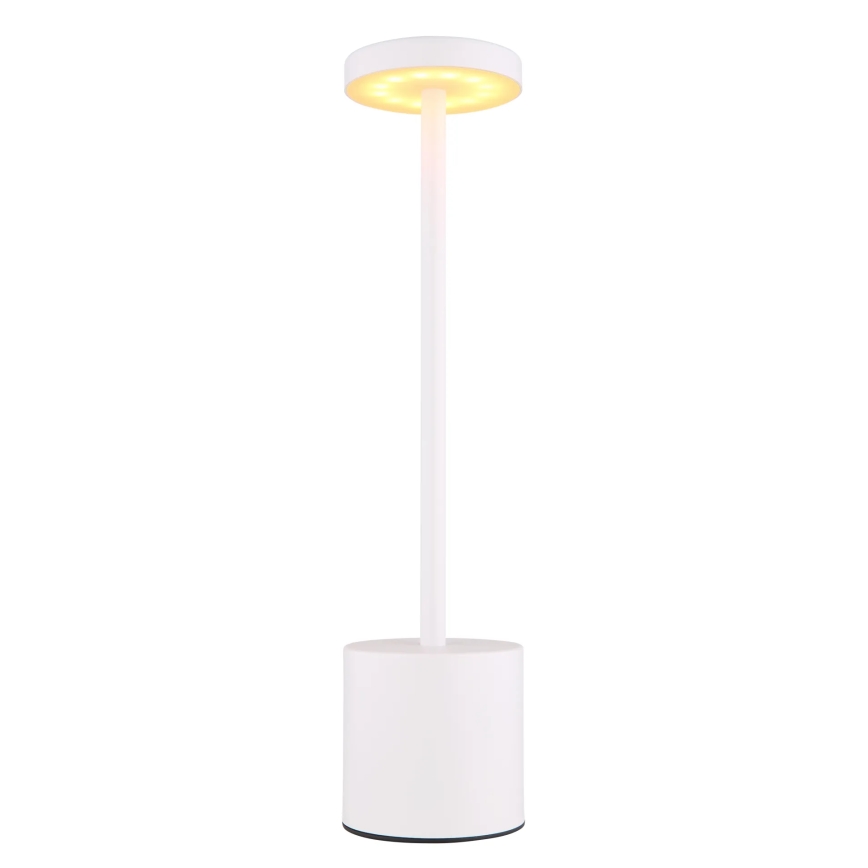 Globo - Επιτραπέζια λάμπα αφής dimming LED LED/1,2W/3,7V 2000K/3500K/7000K 1200 mAh USB λευκό