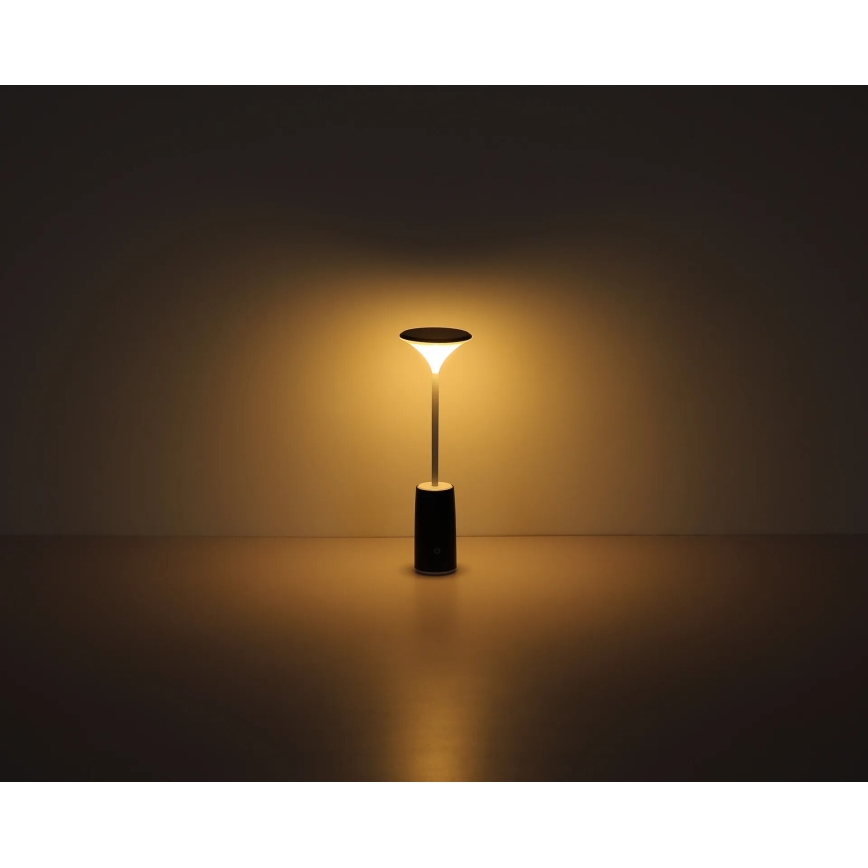 Globo - LED Dimmable επαναφορτιζόμενο επιτραπέζιο φωτιστικό αφής LED/1,2W/3,7V 3000K 1500mAh μαύρο