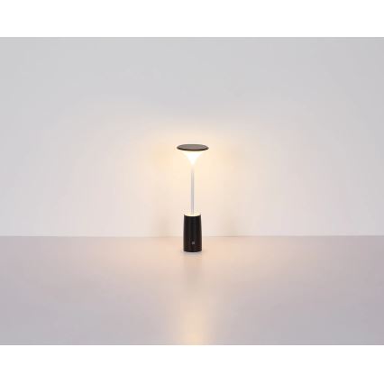 Globo - LED Dimmable επαναφορτιζόμενο επιτραπέζιο φωτιστικό αφής LED/1,2W/3,7V 3000K 1500mAh μαύρο