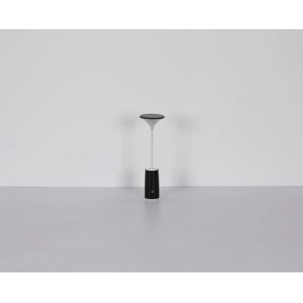 Globo - LED Dimmable επαναφορτιζόμενο επιτραπέζιο φωτιστικό αφής LED/1,2W/3,7V 3000K 1500mAh μαύρο