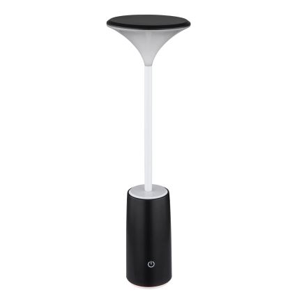 Globo - LED Dimmable επαναφορτιζόμενο επιτραπέζιο φωτιστικό αφής LED/1,2W/3,7V 3000K 1500mAh μαύρο