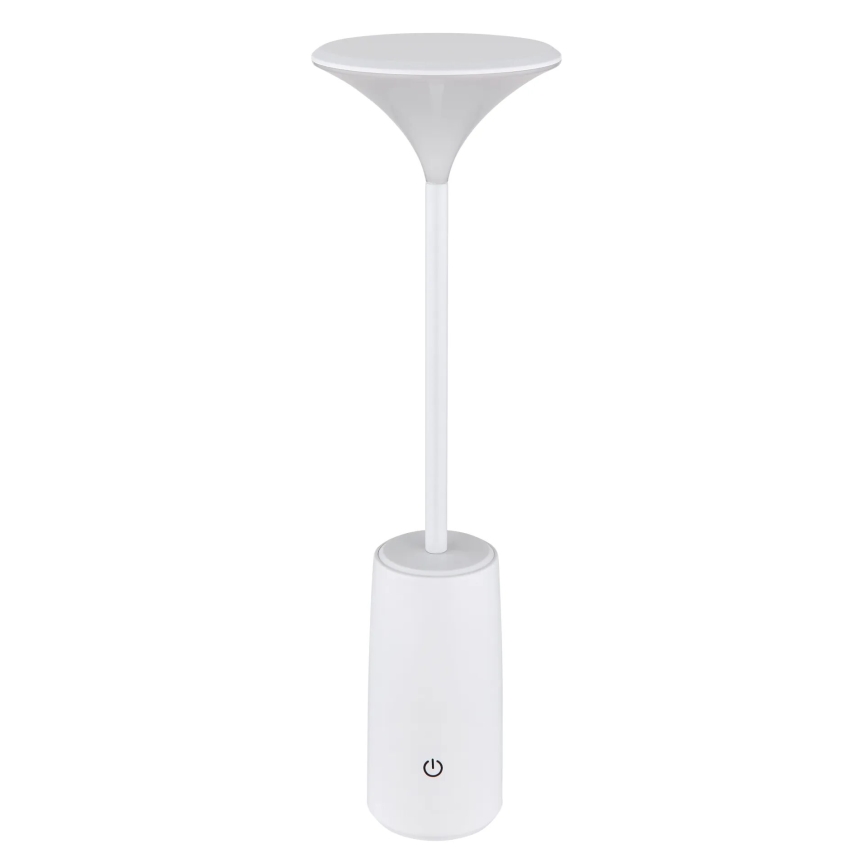 Globo - LED Dimmable επαναφορτιζόμενο επιτραπέζιο φωτιστικό αφής LED/1,2W/3,7V 3000K 1500mAh λευκό