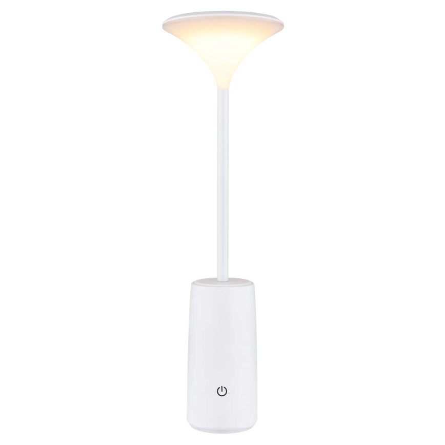Globo - LED Dimmable επαναφορτιζόμενο επιτραπέζιο φωτιστικό αφής LED/1,2W/3,7V 3000K 1500mAh λευκό