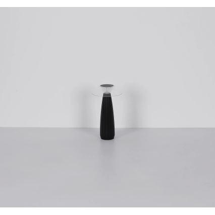 Globo - LED Dimmable επαναφορτιζόμενο επιτραπέζιο φωτιστικό αφής LED/1W/3,7V 3000K 1200mAh μαύρο