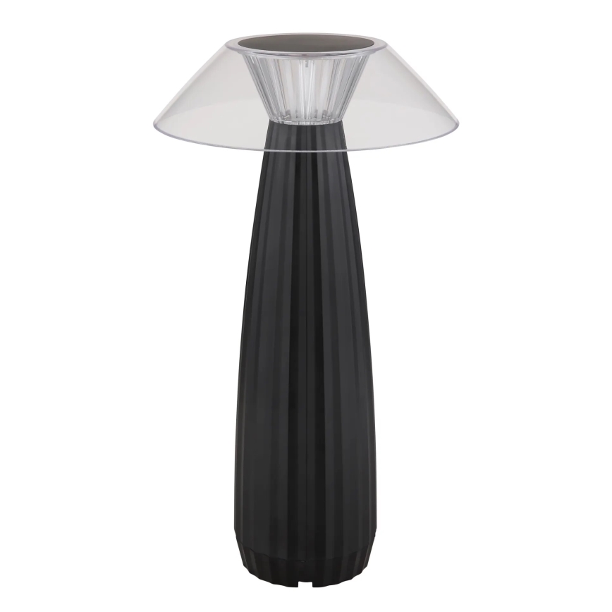 Globo - LED Dimmable επαναφορτιζόμενο επιτραπέζιο φωτιστικό αφής LED/1W/3,7V 3000K 1200mAh μαύρο