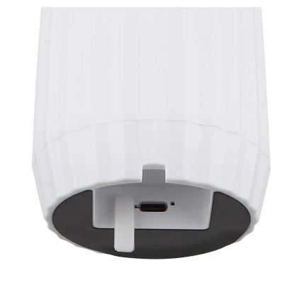 Globo - LED Dimmable επαναφορτιζόμενο επιτραπέζιο φωτιστικό αφής LED/1W/3,7V 3000K 1200mAh λευκό