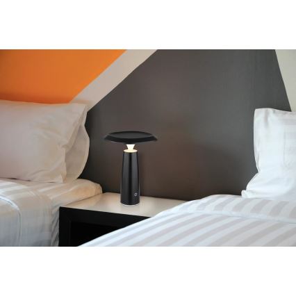 Globo - LED Dimmable επαναφορτιζόμενο επιτραπέζιο φωτιστικό	 LED/1,2W/3,7V 1500mAh 3000K