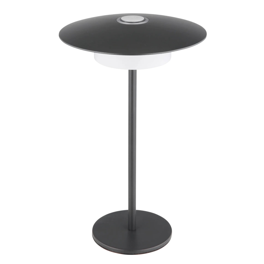 Globo - Εξωτερικό επαναφορτιζόμενο επιτραπέζιο φωτιστικό LED αφής LED/3W/3,7V 1800/2700/3000K IP44 1800 mAh γκρι