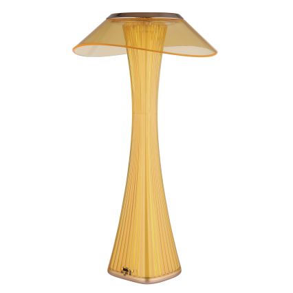 Globo - LED Dimmable επαναφορτιζόμενο επιτραπέζιο φωτιστικό	 LED/2,5W/3,7V 1200mAh 2700K/4500K/6500K χρυσό